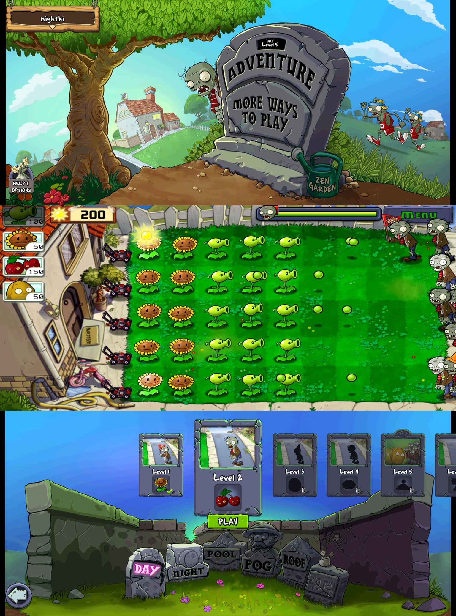 植物大战僵尸欧美版截图1