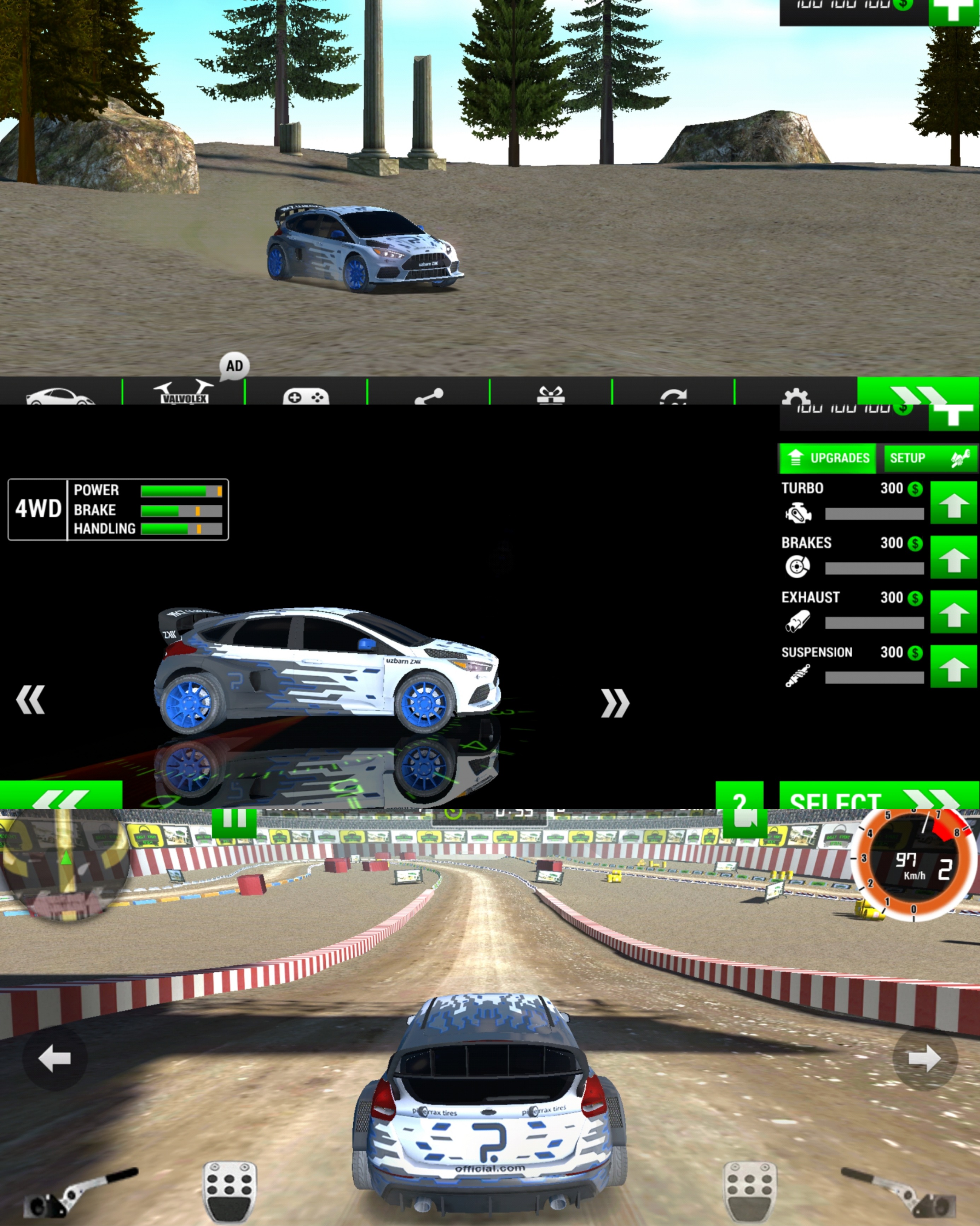 拉力赛车越野截图1