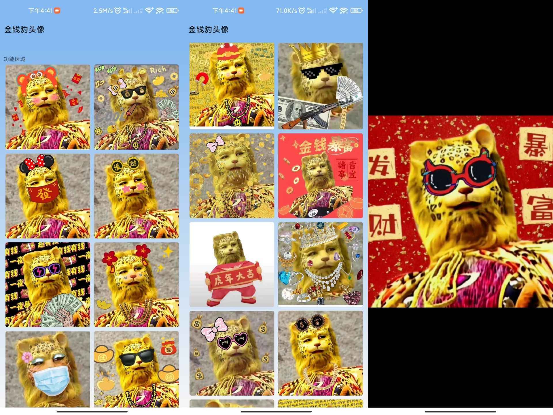 金钱豹头像v1.0绿化版截图1
